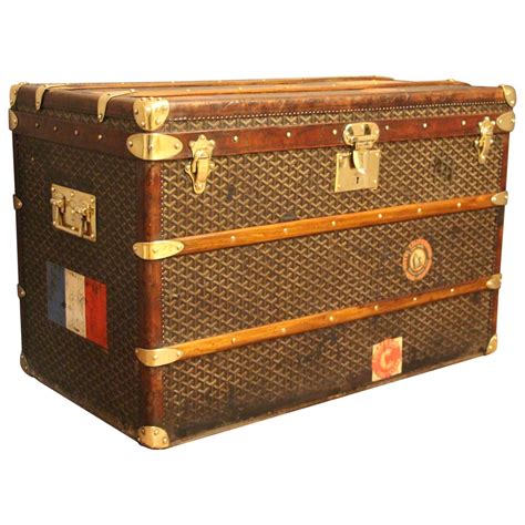 goyard trunk for sale